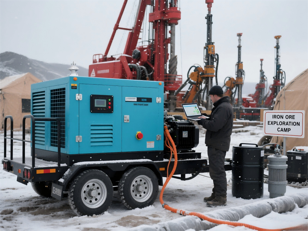 What is the power supply in mines?